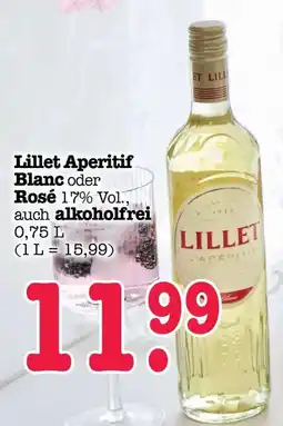 Scheck-in-Center Lillet Blanc Aperitif Angebot