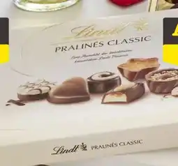 Scheck-in-Center Lindt Pralinés Angebot
