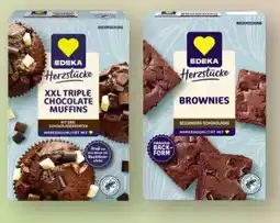 Scheck-in-Center Edeka Herzstücke Backmischung XXL Triple Chocolate Muffins Angebot