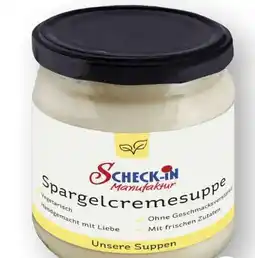 Scheck-in-Center Schenke Manufaktur Spargelcremesuppe Angebot