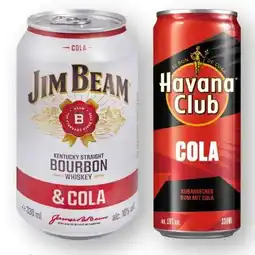 Scheck-in-Center Jim Beam & Coca-Cola Mischgetränk Angebot