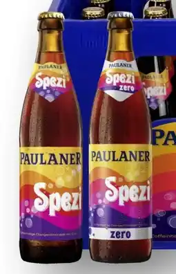 Scheck-in-Center Paulaner Spezi Angebot