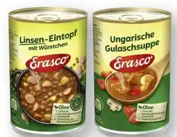 Scheck-in-Center Erasco Suppen Angebot