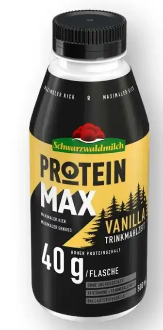 Scheck-in-Center Schwarzwaldmilch Protein Trinkmahlzeit Angebot