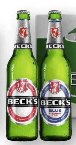 Scheck-in-Center Beck's Bier Angebot