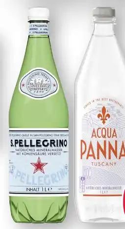 Scheck-in-Center San Pellegrino Mineralwasser Angebot