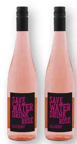 Scheck-in-Center Allendorf Save Water Drink Riesling Angebot