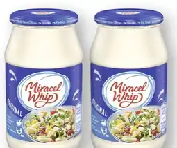 Scheck-in-Center Kraft Miracel Whip Original Angebot