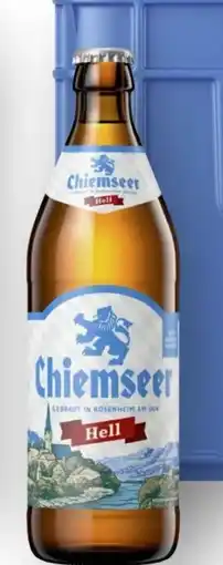 Scheck-in-Center Chiemgauer Brauhaus Chiemseer Hell Angebot
