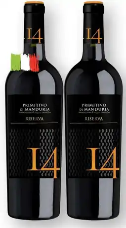 Scheck-in-Center Weingut Contessa Marina Primitivo di Manduria 14 Riserva Angebot