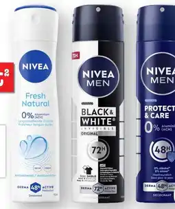 Scheck-in-Center Nivea Deo-Spray Angebot
