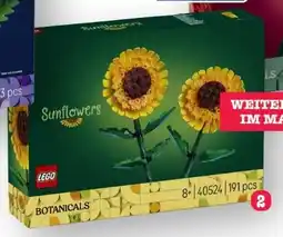 Scheck-in-Center LEGO Sonnenblumen 40524 Angebot