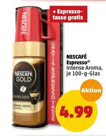 PENNY Nescafé Espresso 100g Angebot