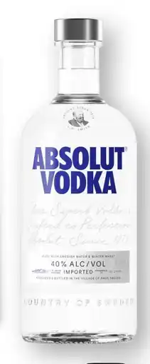 Scheck-in-Center Absolut Vodka Angebot