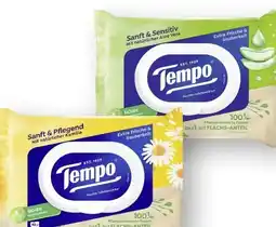 Scheck-in-Center Tempo Feuchte Toilettentücher Angebot