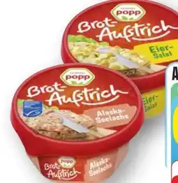Edeka Popp Feinkost Brotaufstrich Alaska-Seelachs Angebot
