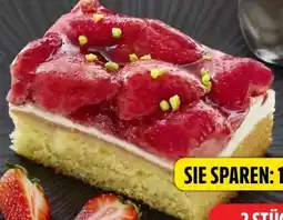 Edeka Edeka Bäckerei Erdbeer-Sahneschnitten Angebot