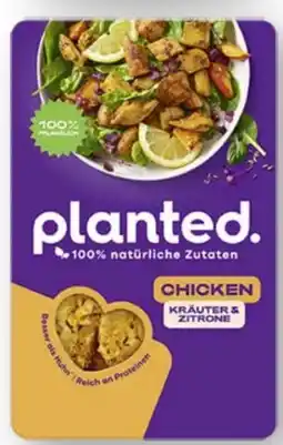 Edeka Planted Vegane Chicken Kräuter & Zitrone Angebot