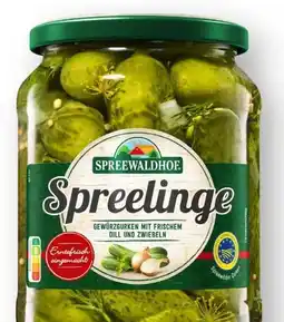 Edeka Spreewaldhof Spreelinge Gewürzgurken Angebot