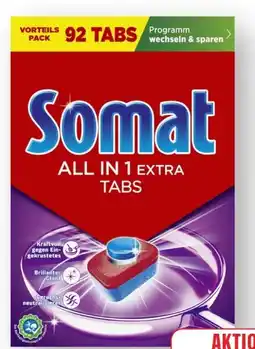 Edeka Somat XXL Spülmaschinentabs Angebot