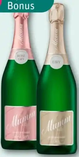 REWE Center Mumm & Co. Jahrgangssekt Angebot
