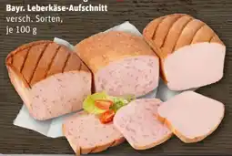 REWE Center Metzgerei Wilhelm Brandenburg Bayerischer Leberkäse-Aufschnitt Angebot