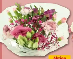 REWE Center Blumenstrauß Lila Lächeln Angebot