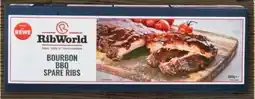 REWE Center Rib World Bourbon BBQ Spare Ribs Angebot