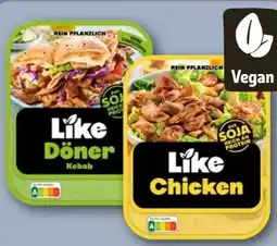 REWE Center Like Meat vegane Fleischalternative Angebot