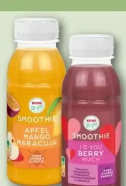 REWE Center Rewe to go Smoothie Angebot