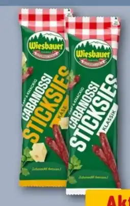 REWE Center Wiesbauer Cabanossi Sticksies Angebot