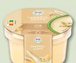 REWE Center Rewe to go Spargel CremeSuppe Angebot