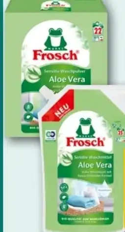 REWE Center Frosch Aloe Vera Sensitiv-Waschpulver Angebot