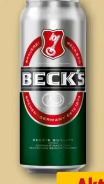 REWE Beck's Pils Angebot