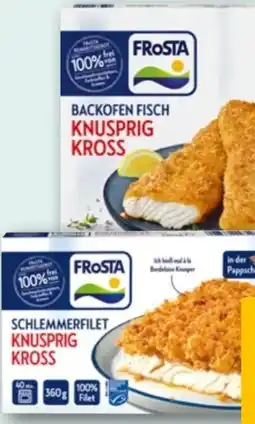 REWE Frosta Backofen Fisch Knusprig Kross Angebot