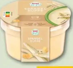 REWE Rewe to go Spargel CremeSuppe Angebot