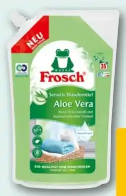 REWE Frosch Aloe Vera Sensitiv-Waschmittel Angebot