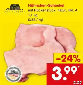 Netto Marken-Discount Gut Ponholz Hähnchen-Schenkel Angebot