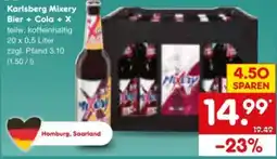 Netto Marken-Discount Karlsberg MiXery Bier + Cola X Angebot