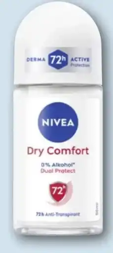 REWE Nivea Deo Roll-On Dry Comfort Angebot