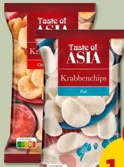 PENNY Taste of Asia Krabben­chips Angebot