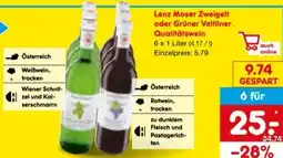 Netto Marken-Discount Lenz Moser Zweigelt Angebot