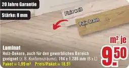 B1 Discount Baumarkt Laminat Angebot