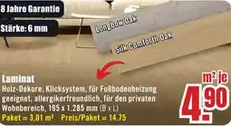 B1 Discount Baumarkt Laminat Angebot