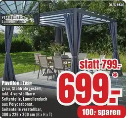 B1 Discount Baumarkt Pavillon Eva Angebot