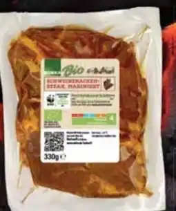 E-Center Edeka Bio Schweine Nackensteak Angebot
