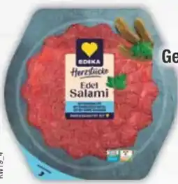 E-Center Edeka Herzstücke Edel Salami Angebot