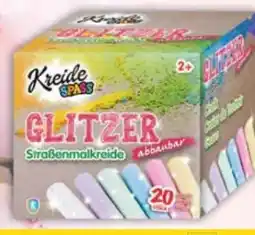 E-Center Glitzer Straßenmalkreide Angebot