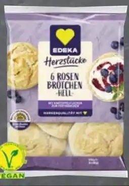 Edeka Edeka Herzstücke 6 Rosenbrötchen Vegan Angebot