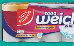 E-Center Gut & Günstig Toilettenpapier sooo weich premium Angebot